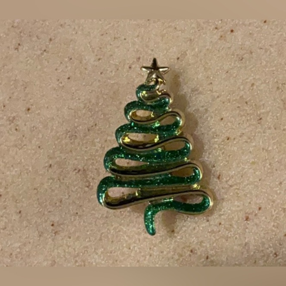 Vintage AJC green Christmas tree